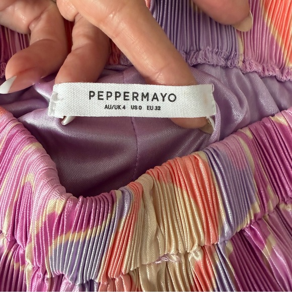 Peppermayo 2 Piece Set Change of Pace Shirt and 90s Muse Pants 0 2 Psychedelic - Picture 11 of 14